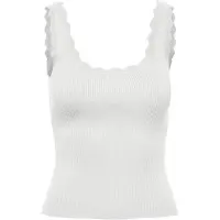 JDY Top de malha 'JDYNanna' branco