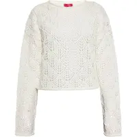 Swirly Pullover branco
