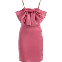 Faina Vestido de cocktail rosa claro