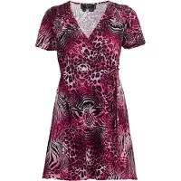 Faina Vestido rosa / rosé / rosa escurecido / preto