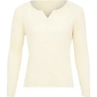 Faina Casaco de malha marfim