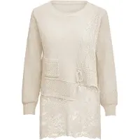 Paino Pullover branco lã