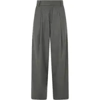 Pepe Jeans para mulher. PL211781 Calças retas Demi cinzentas (M), Casual, Cinza, Poliéster