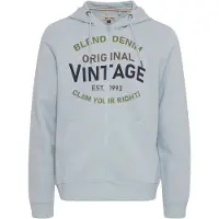 Blend Casaco em moletão navy / cinzento / verde