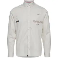 FQ1924 Camisa 'FQHallvard' azul / carmesim / branco