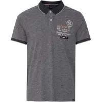 FQ1924 Camisa 'FQPetri' antracite / preto / branco