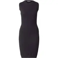 Armani Exchange para mulher. 8NYA9AYMH6Z1200 Vestido de malha preto (S), Casual, Viscoso, Sem mangas / correias