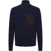 INDICODE JEANS Casaco de malha 'Medan' navy / bronze