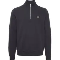 Casual Friday Sweatshirt ' Sebastian ' azul escuro / branco