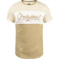Blend Camisa 'NERO' bege mosqueado / branco