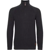 !Solid Pullover 'Xenox' castanho / cinzento