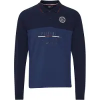 FQ1924 Camisa 'REIDAR' navy / vermelho escuro / branco