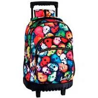 Perona Mala Com Rodinhas Skulls 46 Cm
