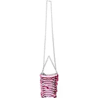 Koosh Malas de tiracolo rosa / prata