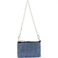 NAEMI Mala de ombro azul real / preto