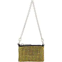 NAEMI Mala de ombro amarelo / preto