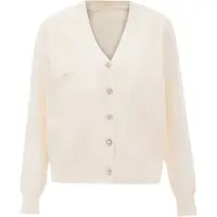 Nascita Casaco de malha branco pérola / branco lã