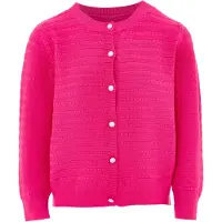 SANIKA Casaco de malha rosa