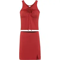 LASCANA Conjunto vermelho ferrugem