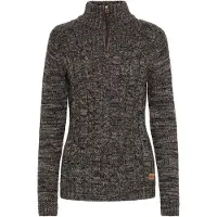 Oxmo Pullover 'Phepe' greige / preto