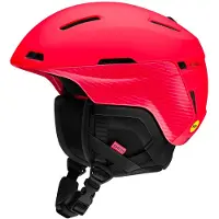 Smith - Capacetes ski homem - Accel MIPS Matte Wild Child Geo para Unissexo - Tamanho 51-55 cm - Vermelho