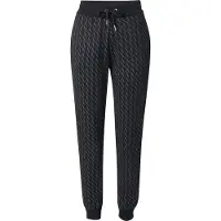 Armani Exchange para mulher. 8NYPLGYJE5Z1200 Calças de fato de treino pretas (XL), Preto, Casual, Esportivo, Algodão, Multisport