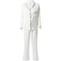Bluebella Pijama 'Claudia' creme / preto