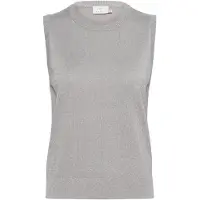 Kaffe Pullover 'KA Regina' cinzento / prata