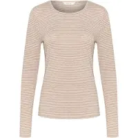 Cream Camisa 'CR Amma' camurça