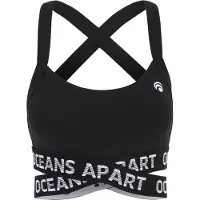 OCEANSAPART Soutien de desporto 'Beauty' preto / branco