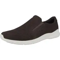 Ecco Sapato Slip-on cinzento basalto