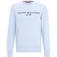 Tommy Hilfiger Sweatshirt 'Logo Embroidery Flex' navy / azul claro / vermelho / branco