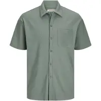 Jack & Jones Camisa De Manga Curta Mykonos Plisse