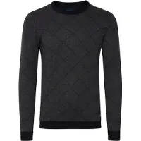 Blend Pullover 'BHNison' cinzento escuro / preto
