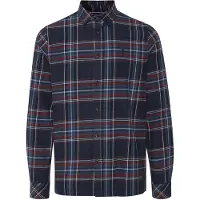 !Solid Camisa 'Danar' bege / azul / vermelho vinho