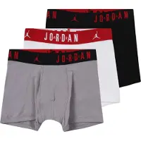 Jordan Cueca cinzento / vermelho / preto / branco