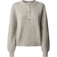 Pepe Jeans para mulher. PL702236 Camisola Nica cinzenta (XS), Casual, Cinza, Poliéster