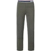 s.Oliver Calças de pijama bege / navy / preto / branco