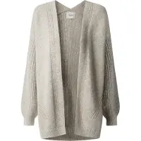Pepe Jeans para mulher. PL702237 Casaco de malha Nica branco ecru (XS), Casual, Poliéster