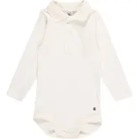 Petit Bateau Macacão/Body azul noturno / branco