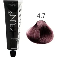 Keune , Tinta Color, Tintura Permanente para Cabelo, 4.7 Castanho Violeta Médio, 60 ml