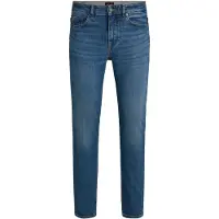 BOSS para homem. 50532496 Jeans Delaware azul claro (34/32), Casual, Algodão, Denim