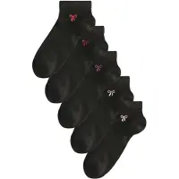Next Meias roxo / vermelho / preto / branco