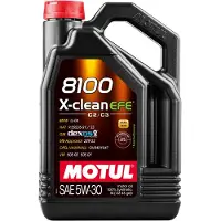 Motul Óleo De Motor 8100 X-clean Efe C2/c3 5w30 Car 5l