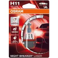 Osram Lâmpada H11 Pgj19-2 12v-55w Night Breaker Laser Blister