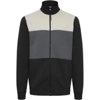 Blend Casaco em moletão 'Block' bege / cinzento / preto