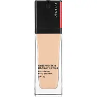 Shiseido Synchro Skin Radiant Lifting Foundation SPF 30 — fondotinta lifting luminoso 30 ml · 220 Linen