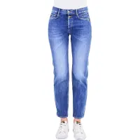 Le Temps des Cerises Calças de ganga tapered 400/18 BASIC mulheres - Azul - US 24