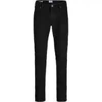 JJ REBEL Calças de ganga 'JREBLUKE JJCRAFT' preto denim