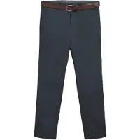 Next Calças chino navy / castanho escuro